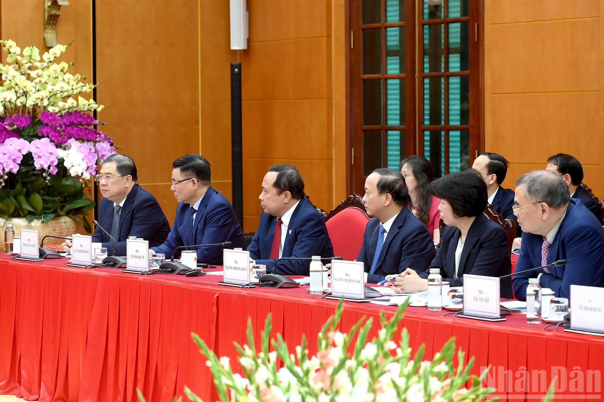 Delegados al encuentro.