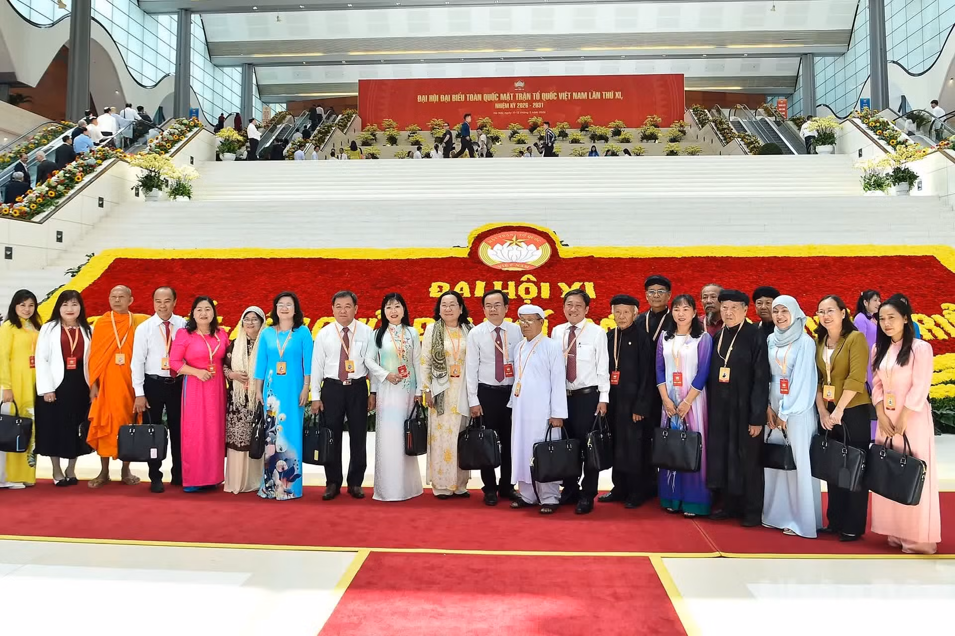 La delegación de la provincia de Tay Ninh participa en la sesión preparatoria.