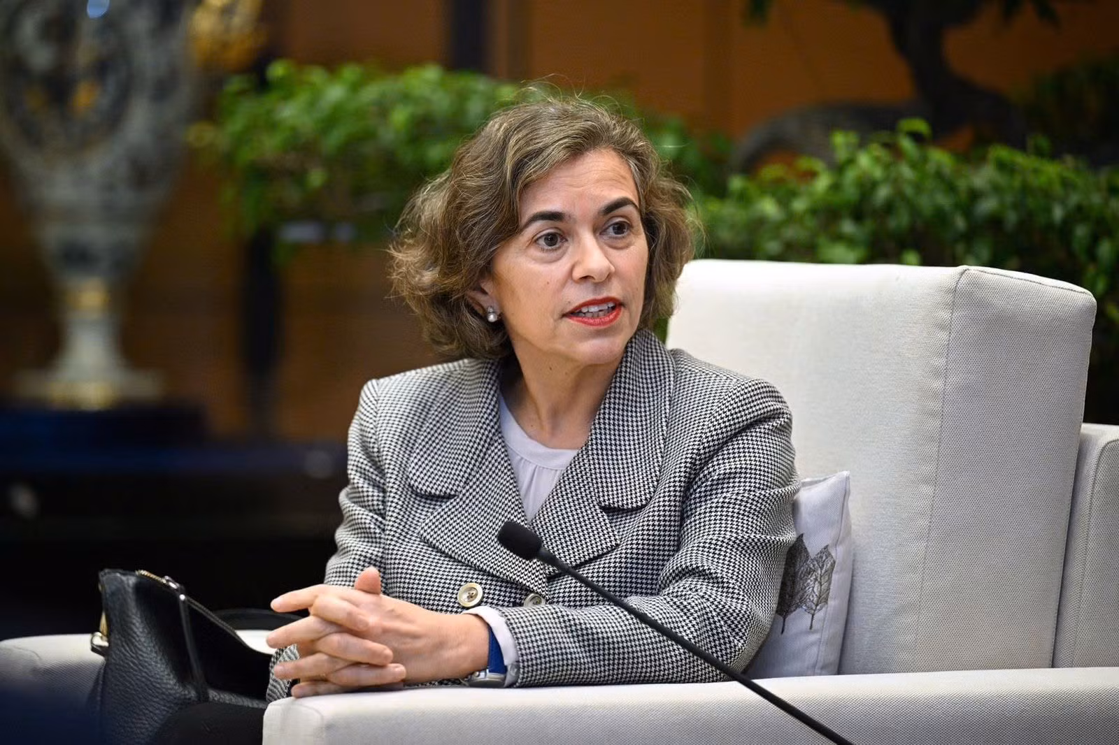 La embajadora de España en Vietnam, Carmen Cano de Lasala. (Foto: Embajada de España en Vietnam)