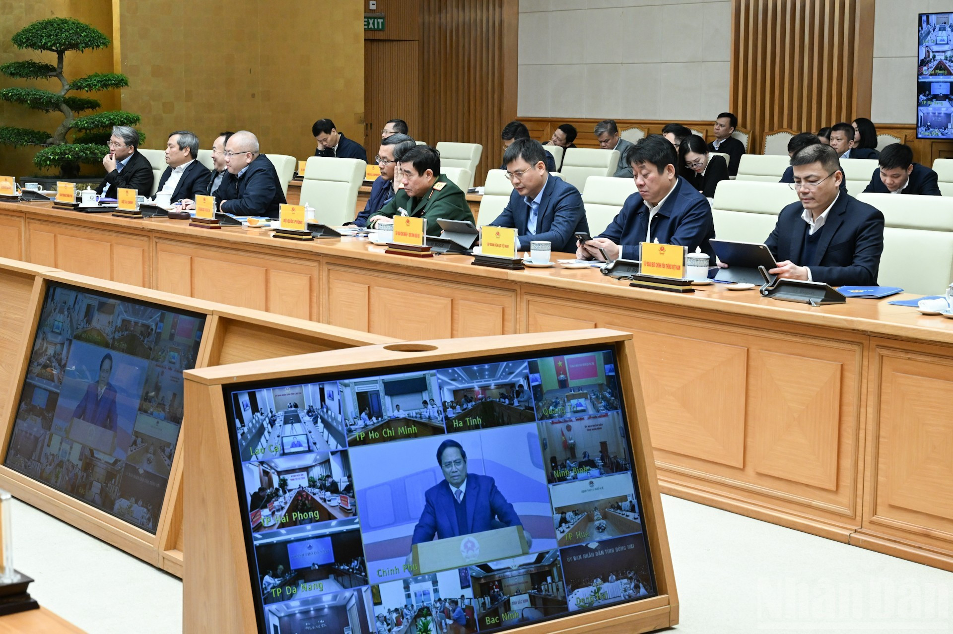 Delegados a la reunión.