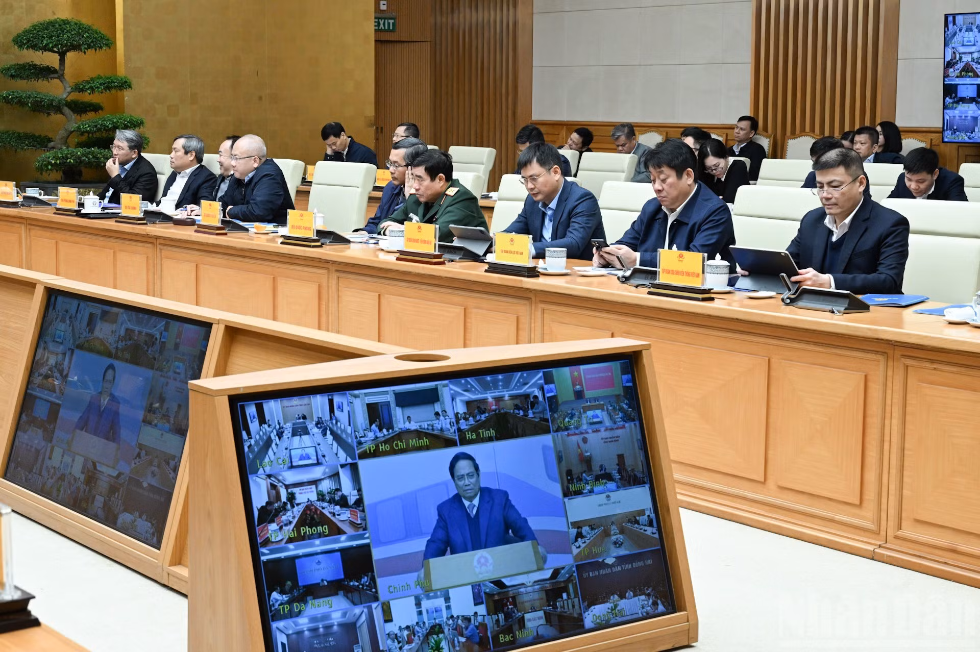Delegados a la reunión.