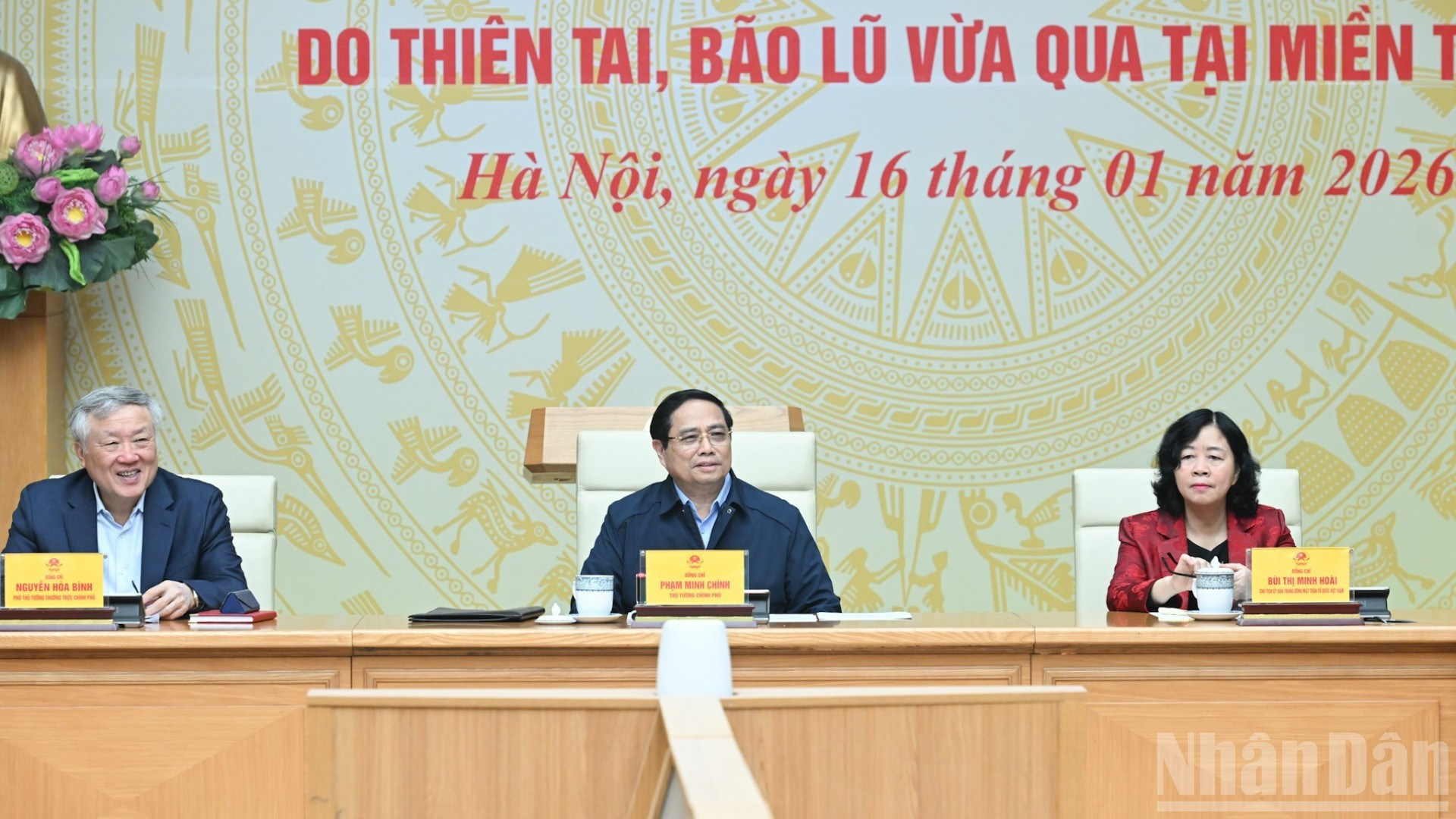 El primer ministro de Vietnam, Pham Minh Chinh, interviene en la conferencia de balance de la “Campaña Quang Trung”.