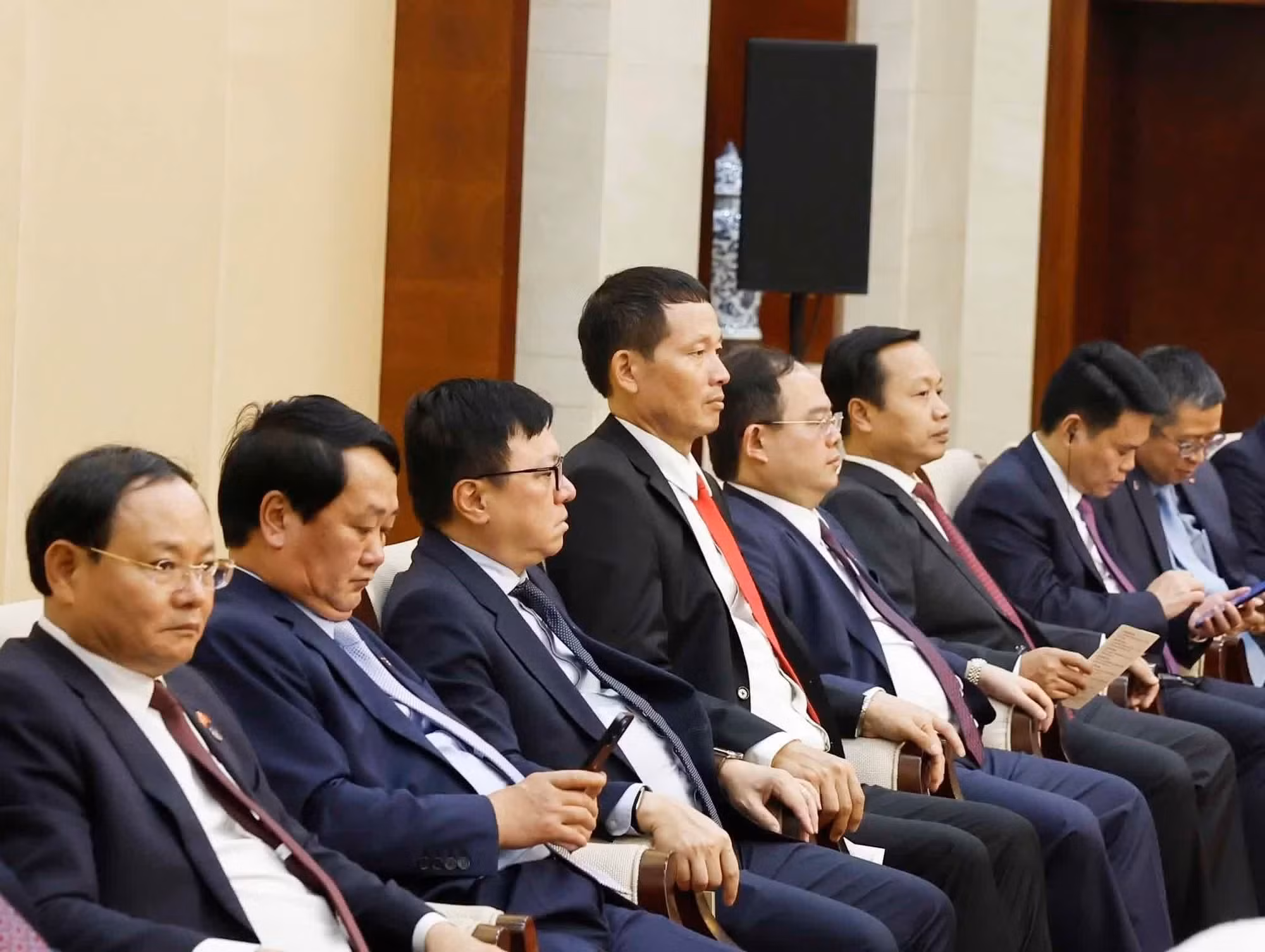 Delegados al encuentro. (Foto: Thong Nhat/VNA)