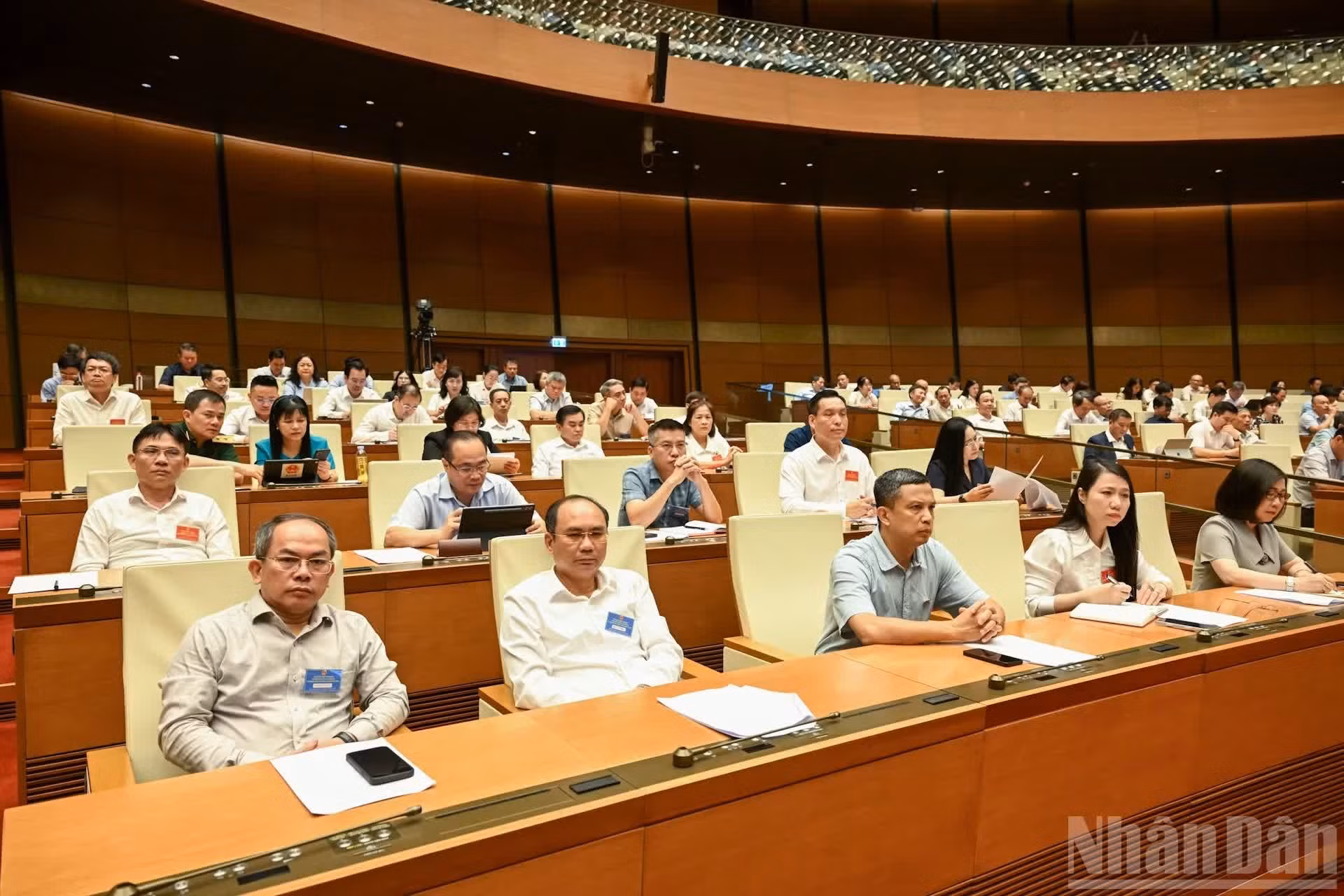 Delegados en el evento. (Foto: Duy Linh)