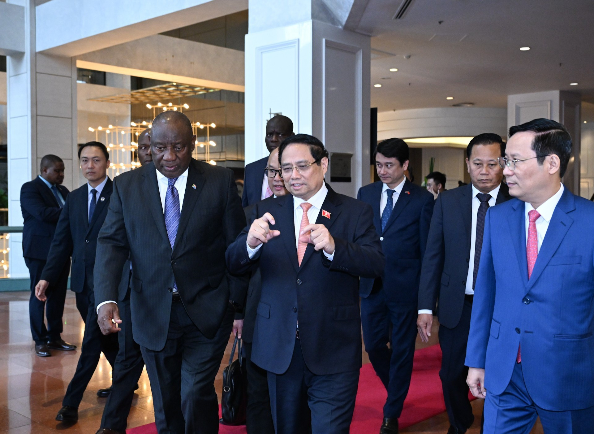 [Foto] Celebran en Hanói Foro Empresarial Vietnam-Sudáfrica
