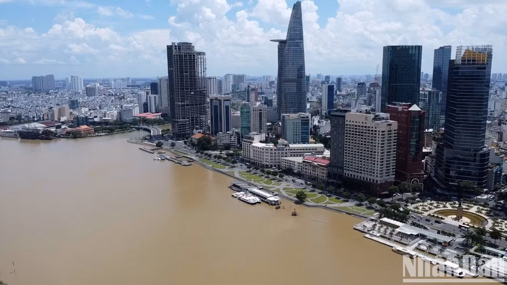 Centro del distrito 1 de Ciudad Ho Chi Minh. (Foto: Thanh Dat)