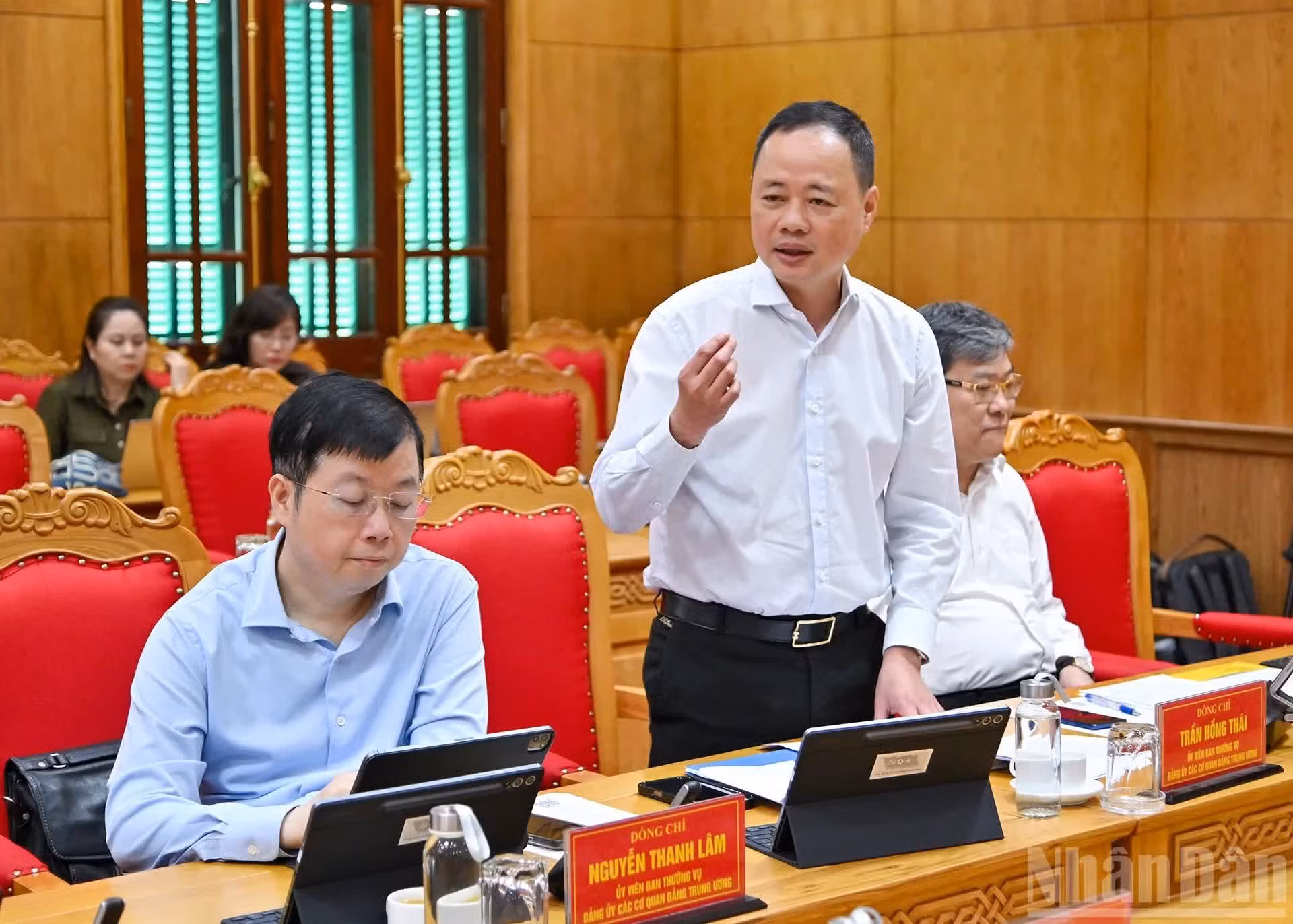 El presidente de la Academia de Ciencias y Tecnología de Vietnam, Tran Hong Thai.
