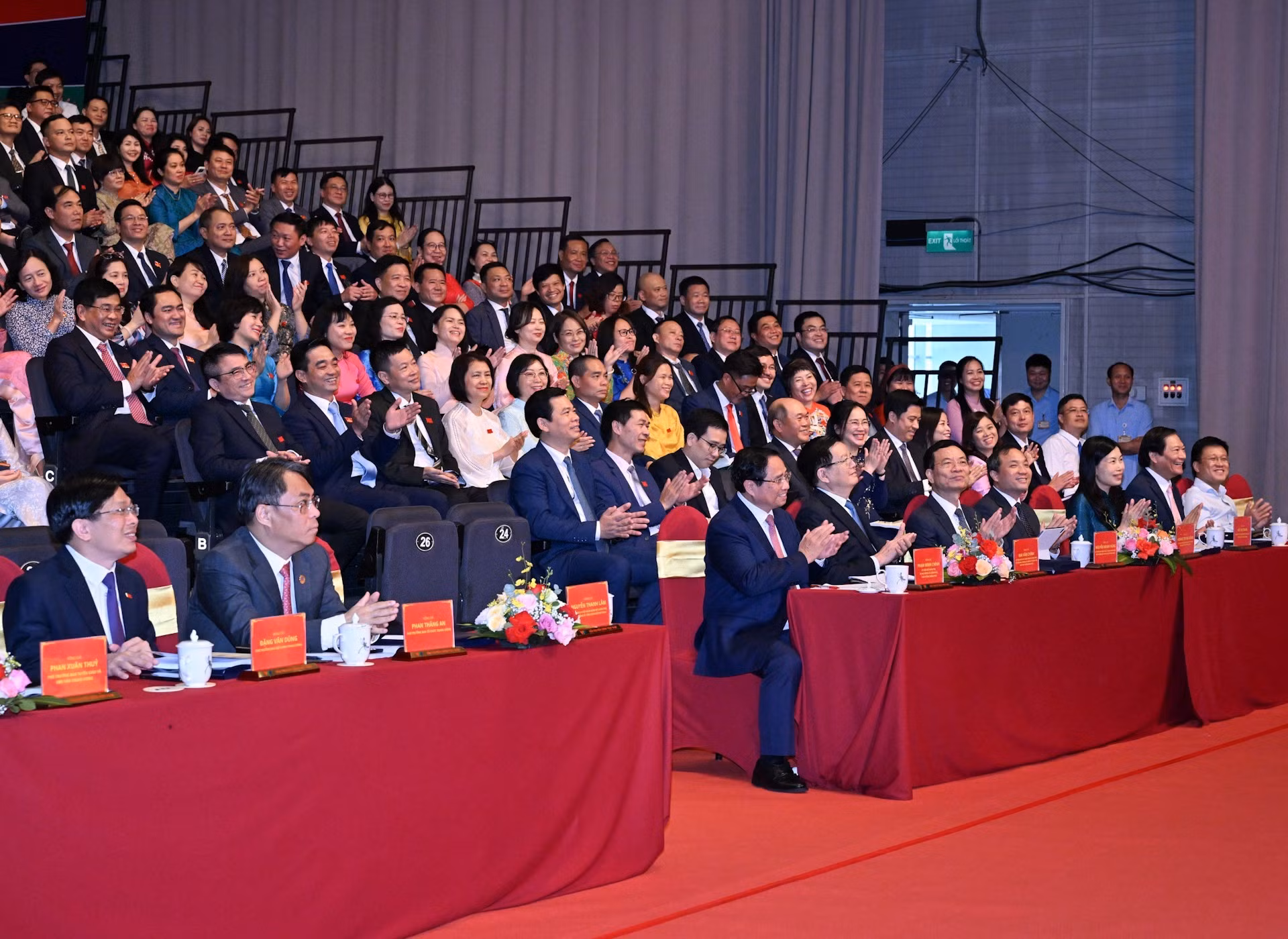 Delegados a la cita.