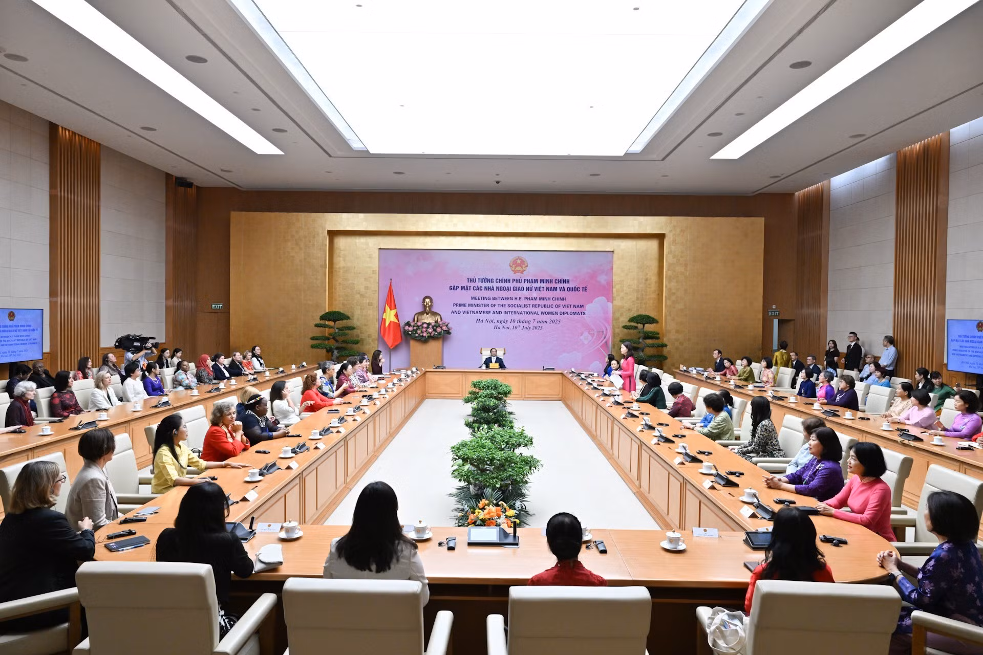 Vista general del encuentro.