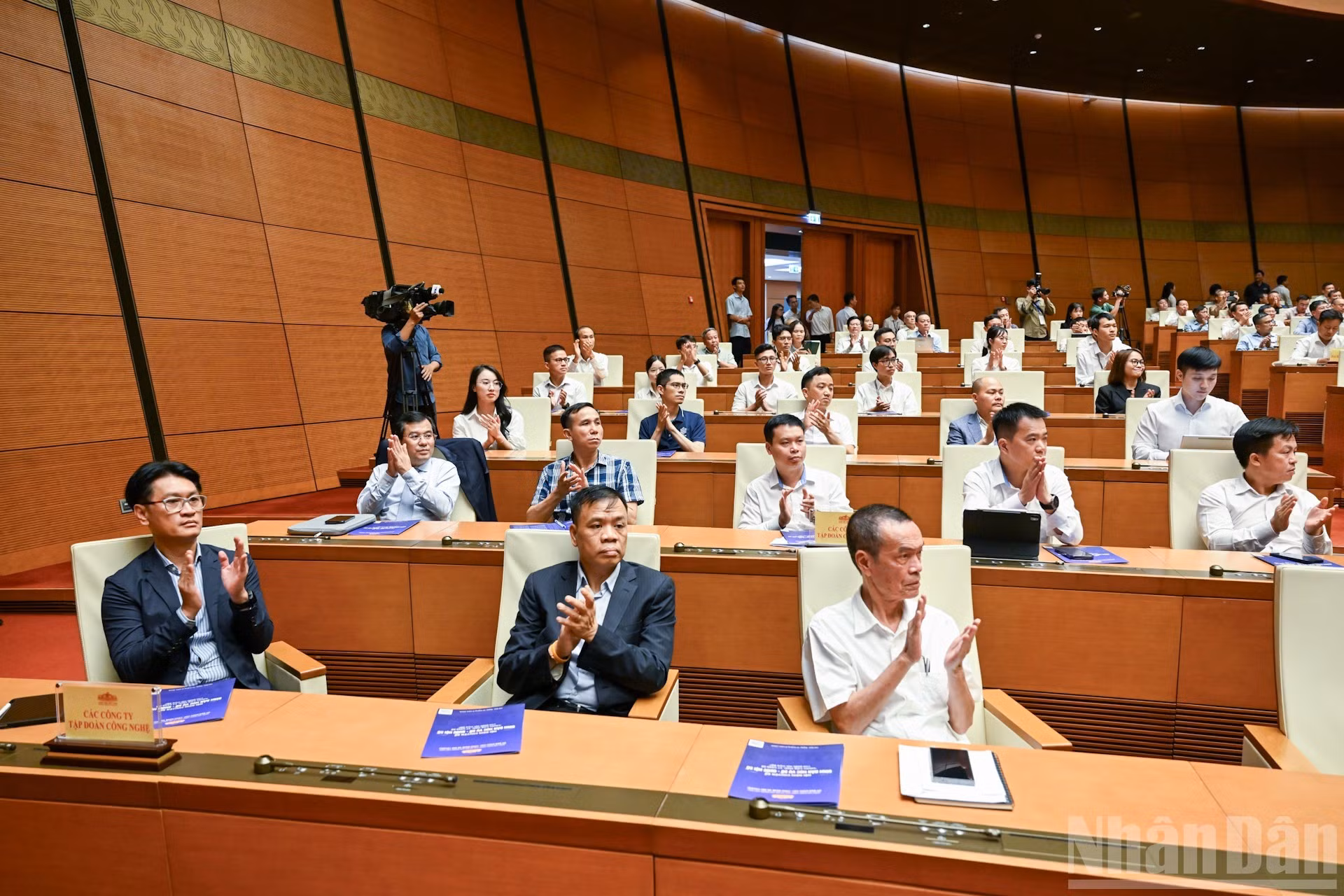 Delegados a la conferencia.