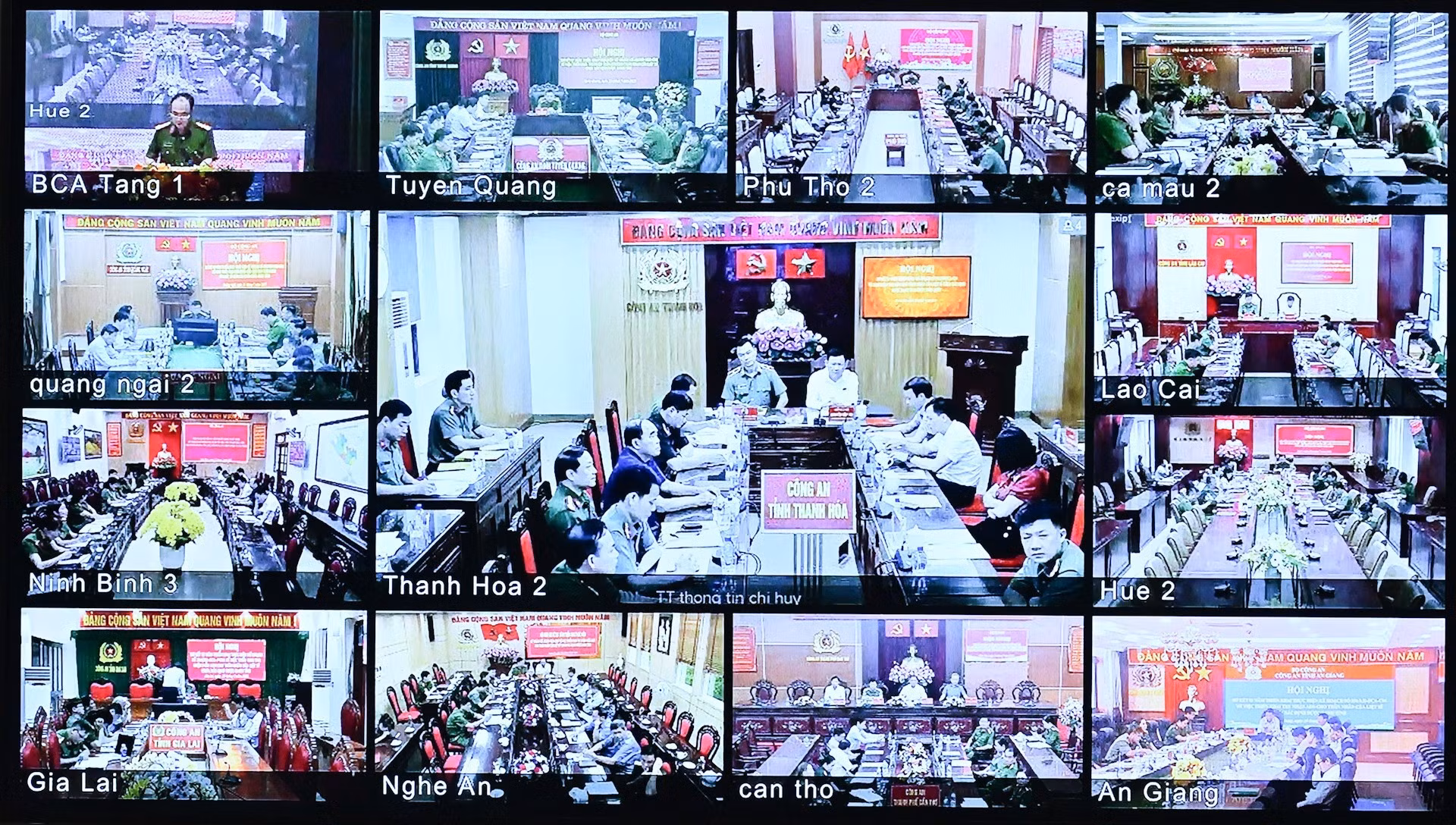 La conferencia se celebra de forma presencial en Hanói y en línea con las localidades.