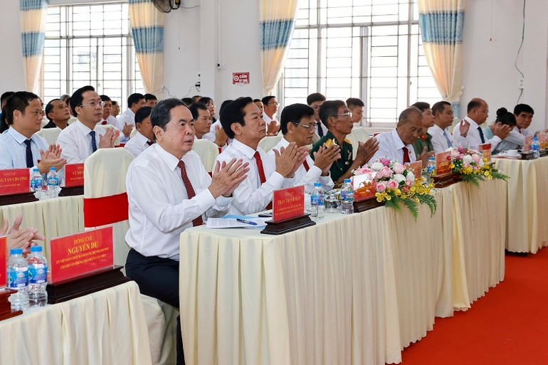 El líder legislativo en la cita. (Foto: VNA)