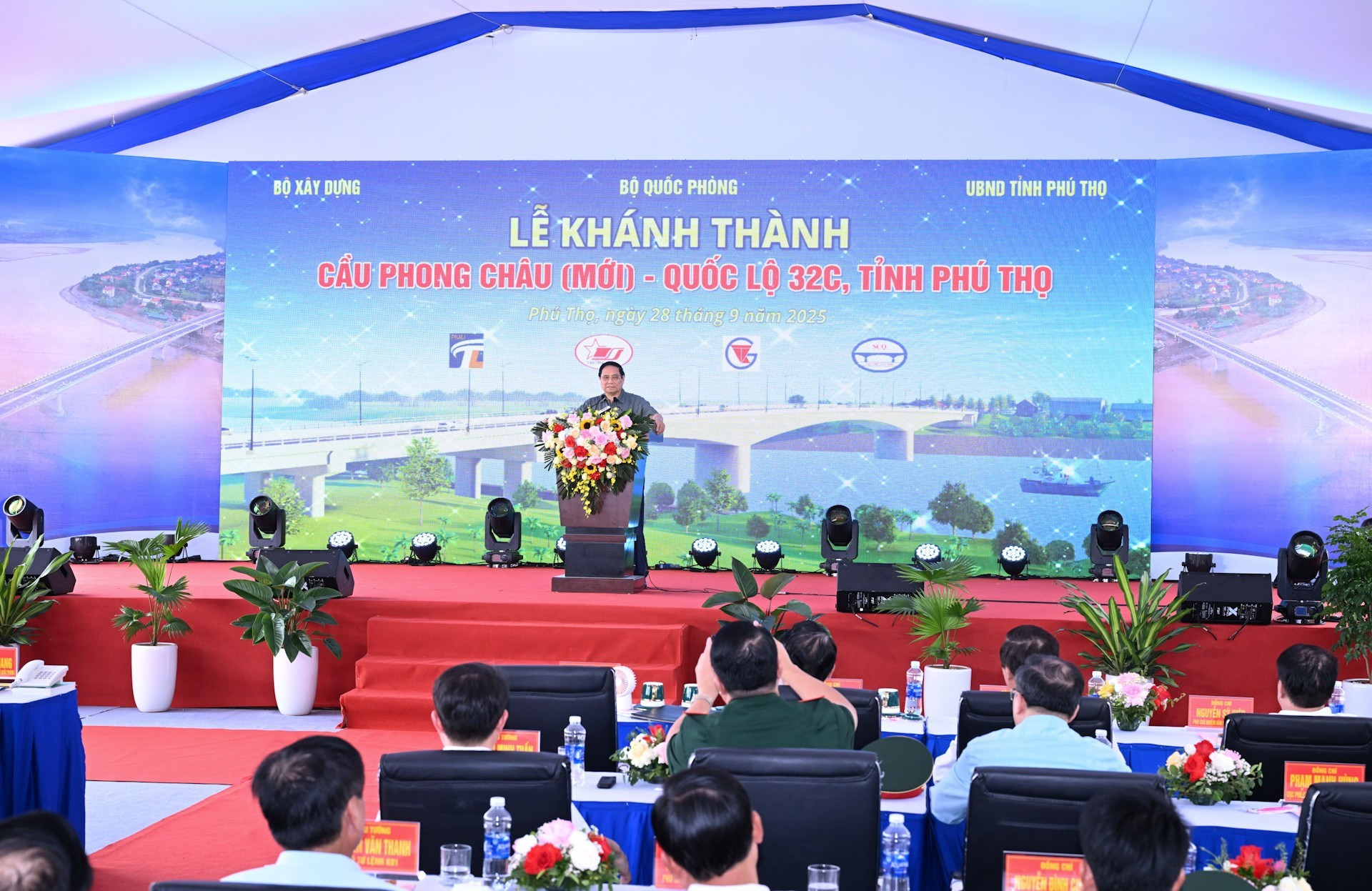 Vista general de la ceremonia.