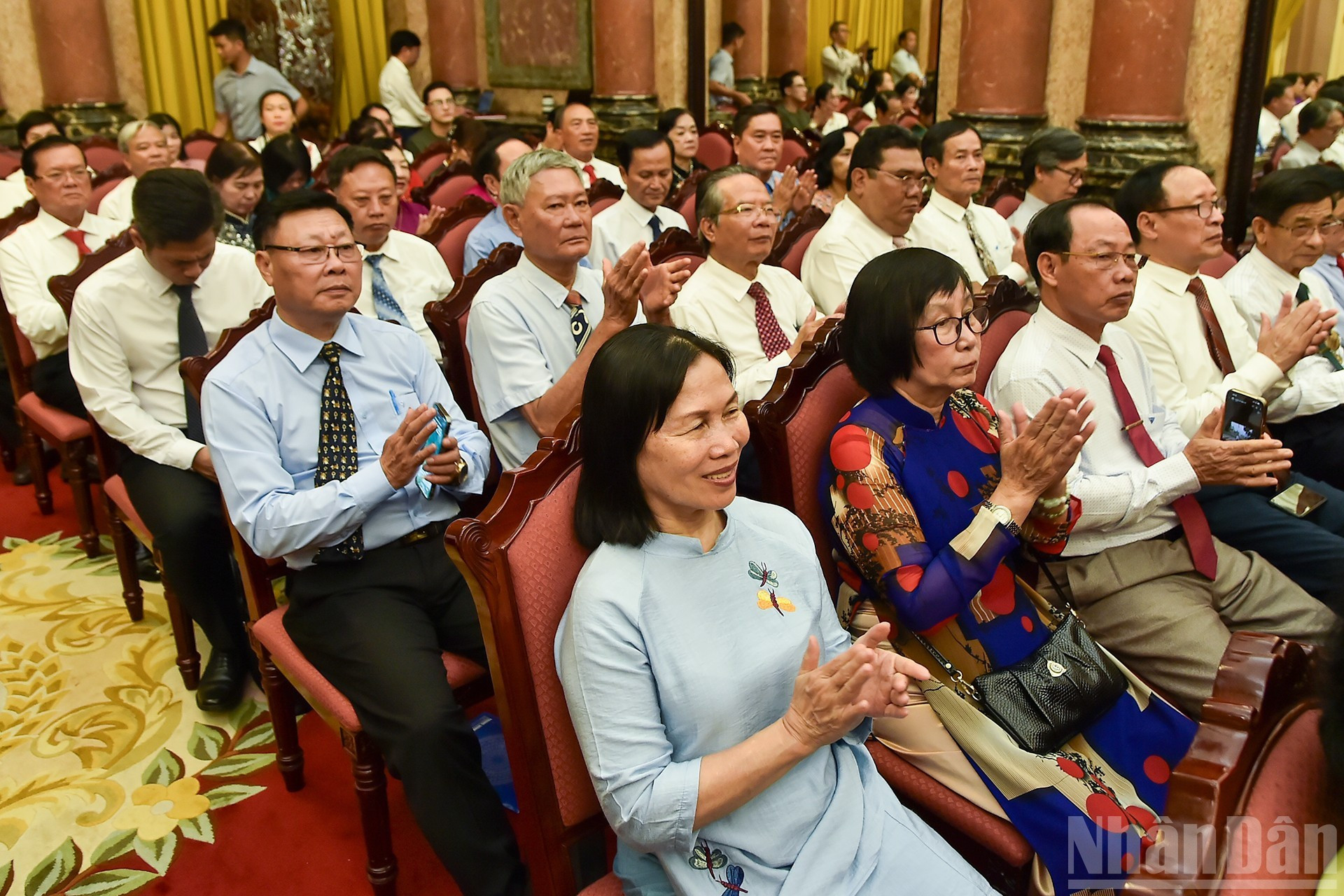 Delegados destacados de la Asociación para la Promoción del Aprendizaje de Vietnam.