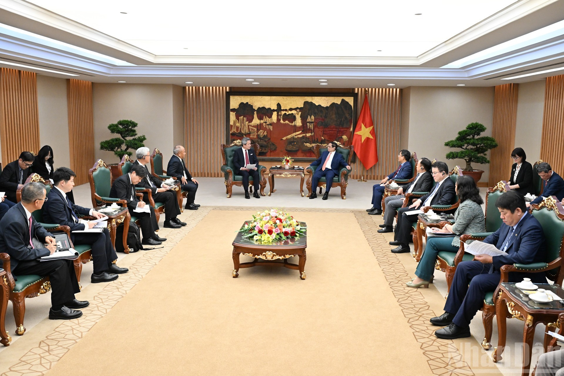 Escena del encuentro.