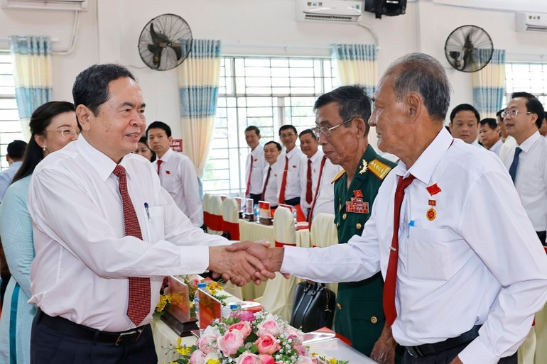 El presidente de la ANV, Tran Thanh Man, en el evento. (Foto: VNA)