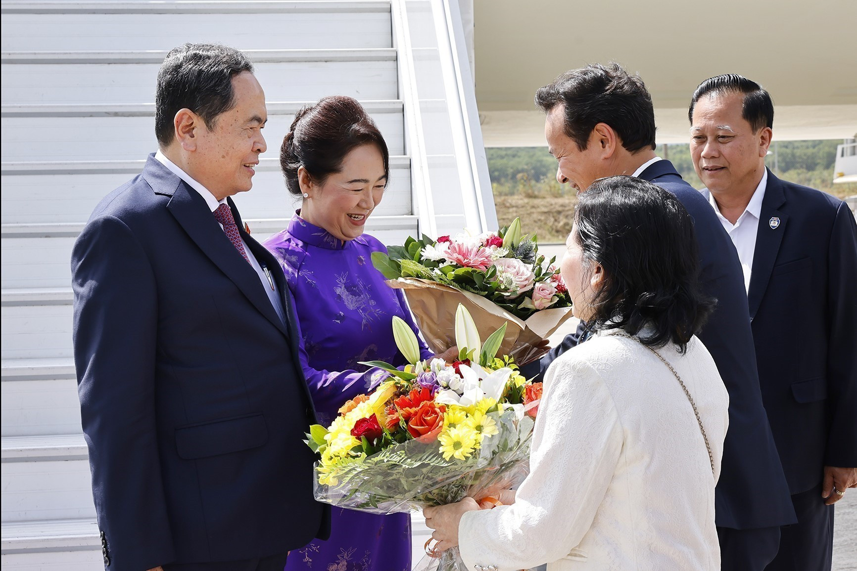 [Foto] Líder legislativo vietnamita llega a Suiza y asiste a VI Conferencia Mundial de Presidentes de Parlamento