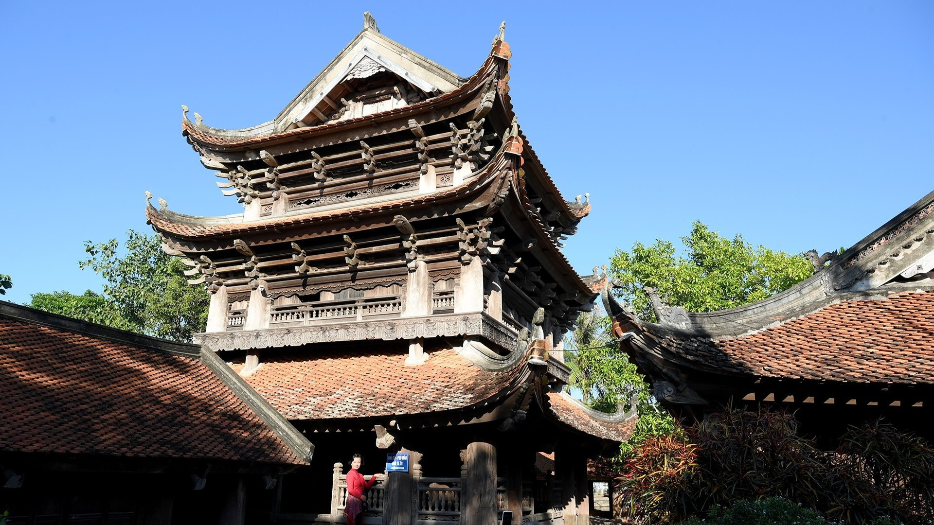 [Foto] Un recorrido por la pagoda Keo, “obra maestra en madera” del Delta del Norte