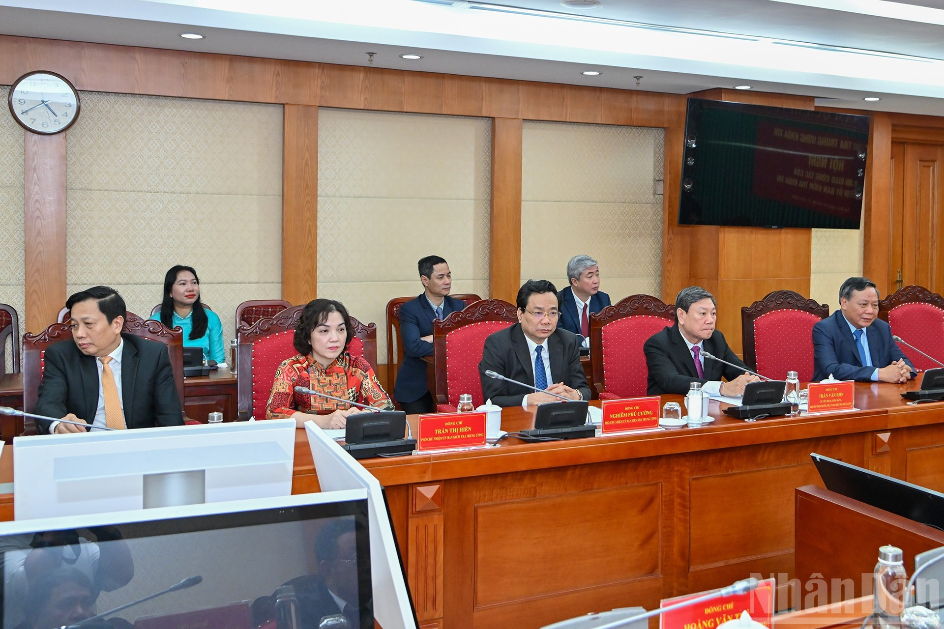 Delegados a la conferencia.