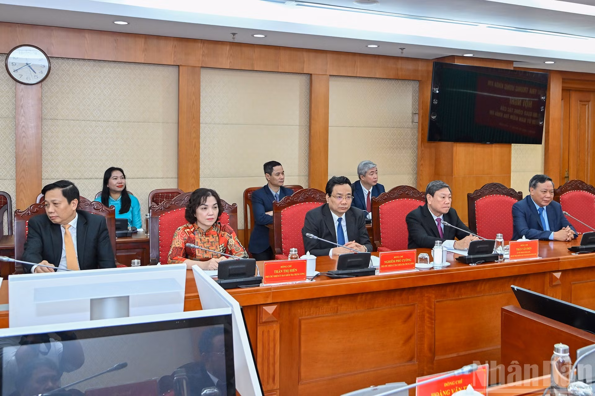 Delegados a la conferencia.