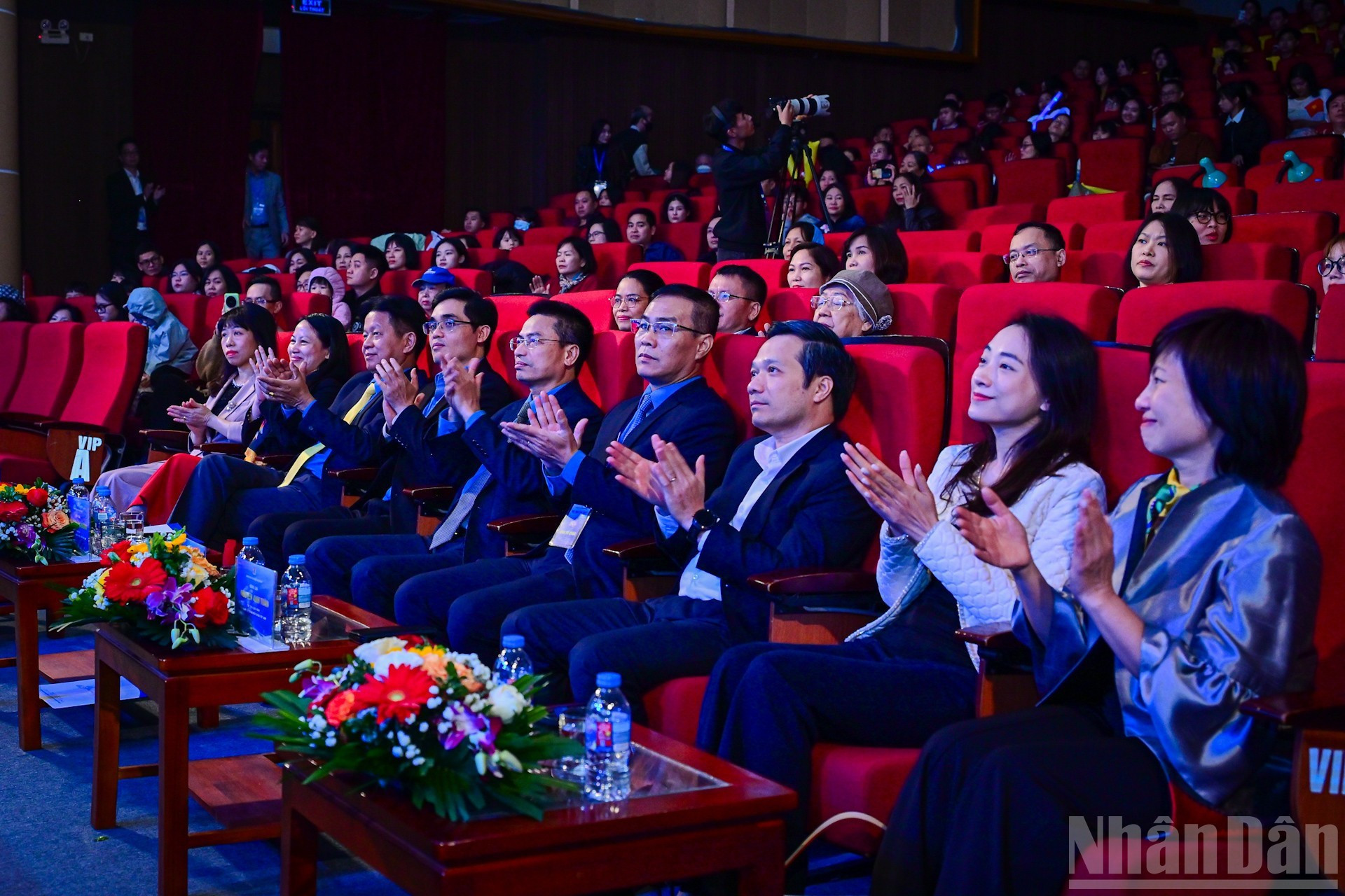 Delegados del Sindicato de Ciencia y Tecnología de Vietnam en el evento.