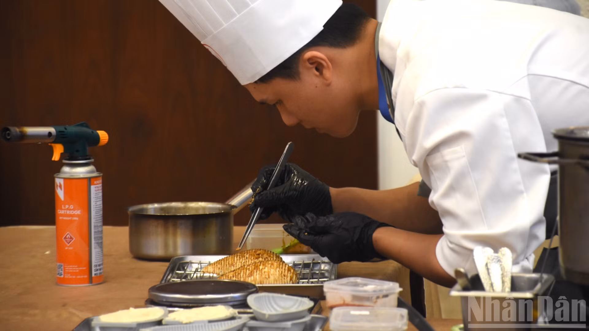 El concurso presenta la gastronomía vietnamita al mundo.