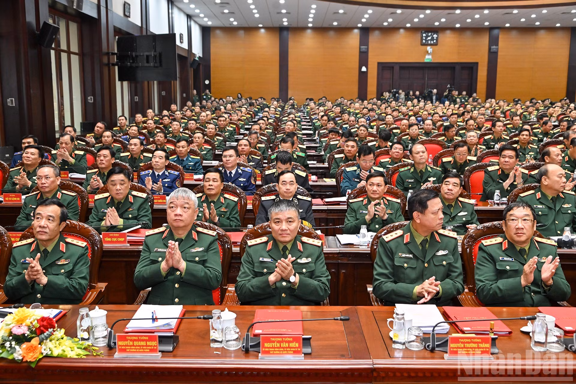 Delegados participantes en la conferencia.