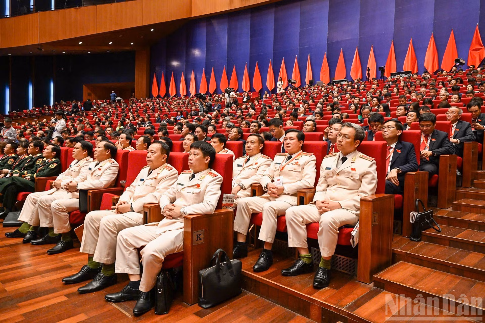 Delegados a la asamblea.