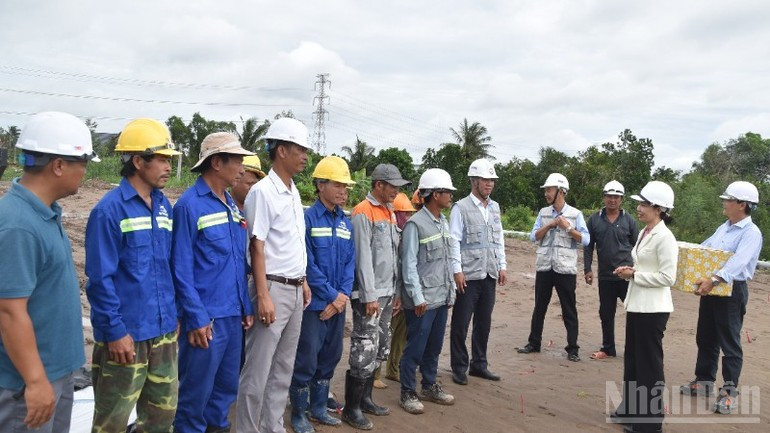 Foto: El Gobierno de Dong Thap presta mucha atención a la mejora de la infraestructura de transporte.