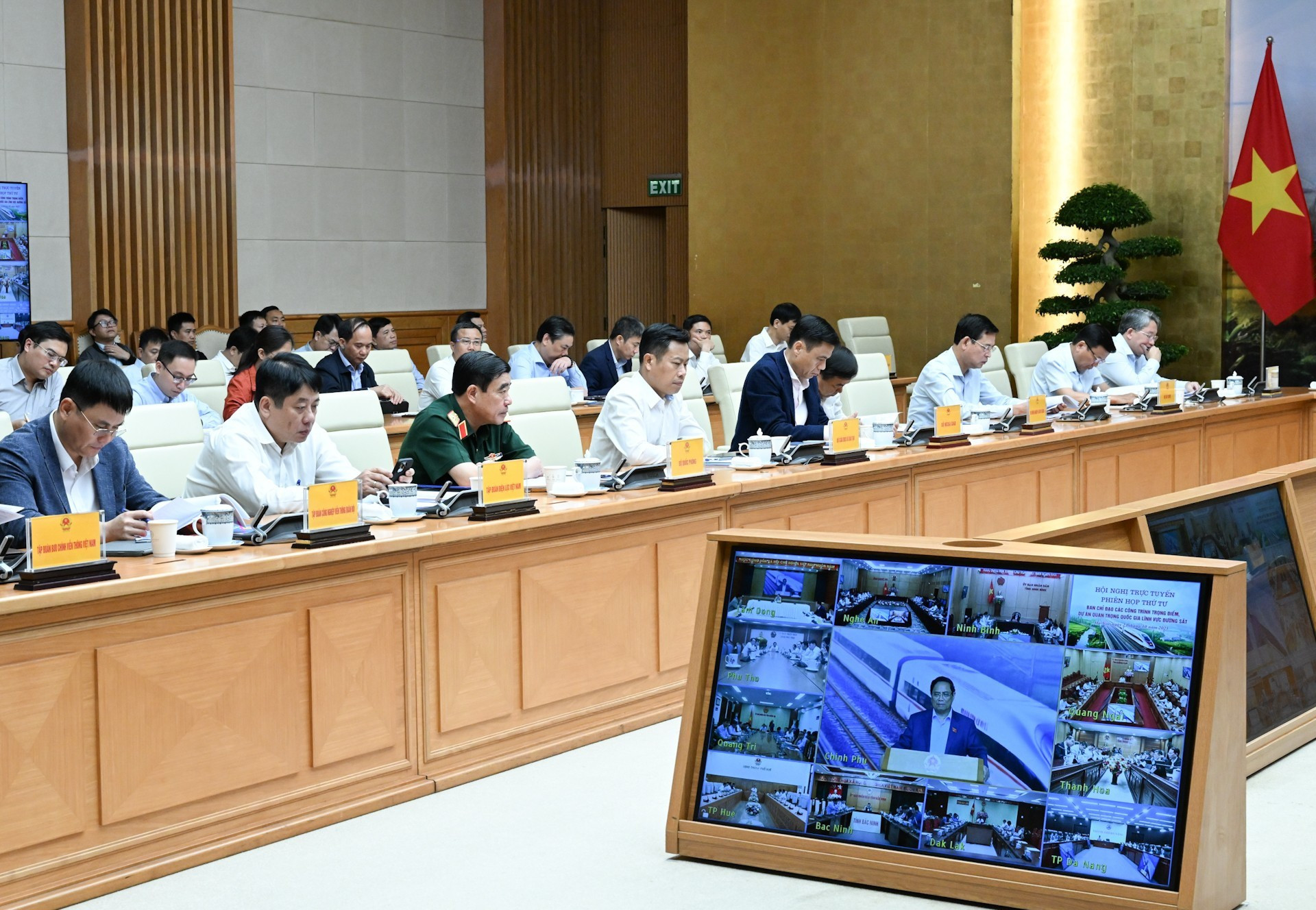 Delegados a la reunión.