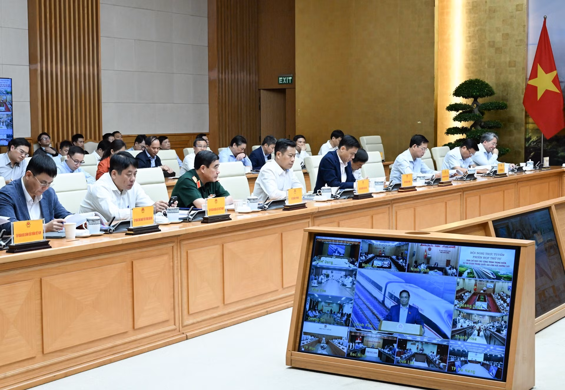 Delegados a la reunión.