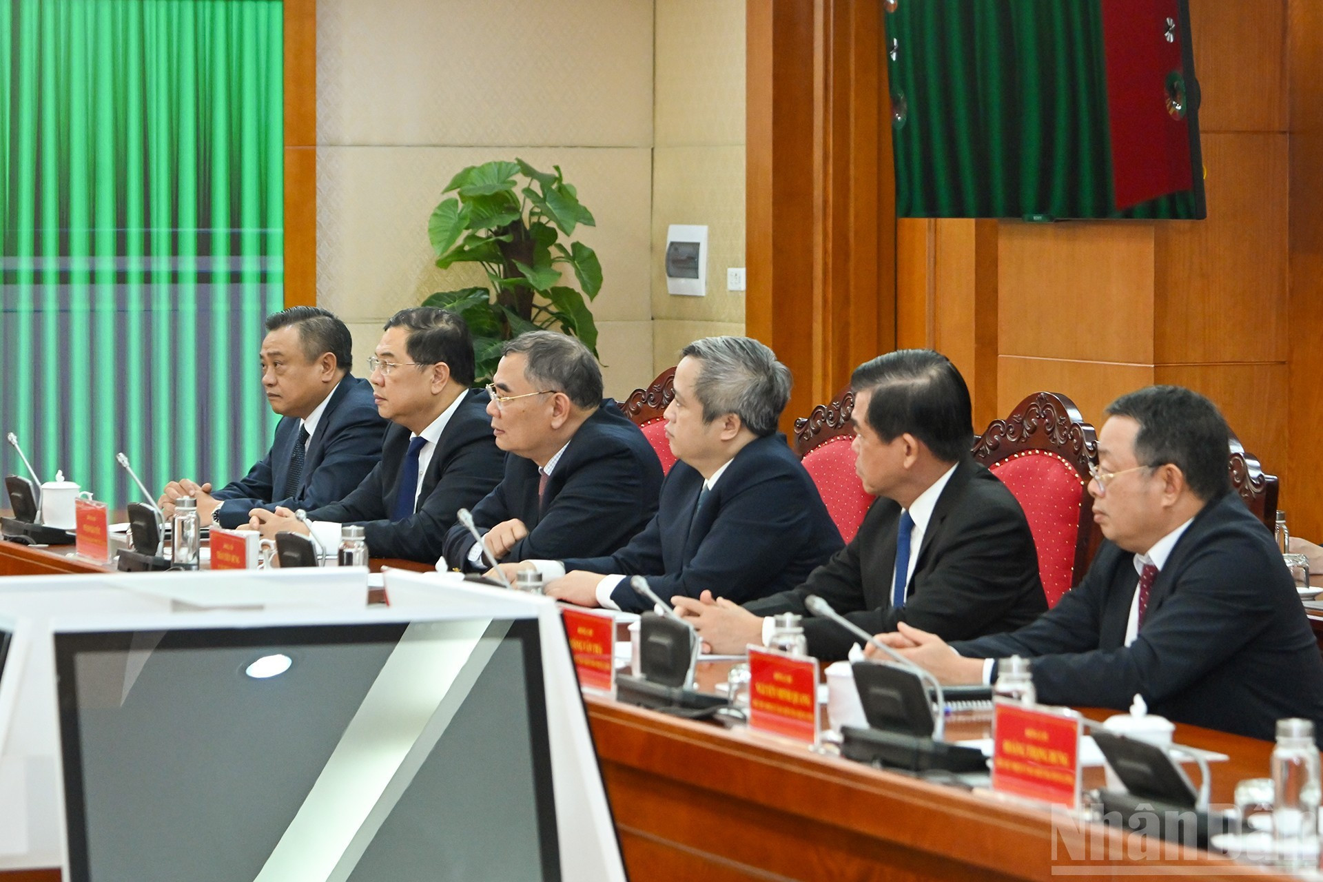 Delegados a la conferencia.