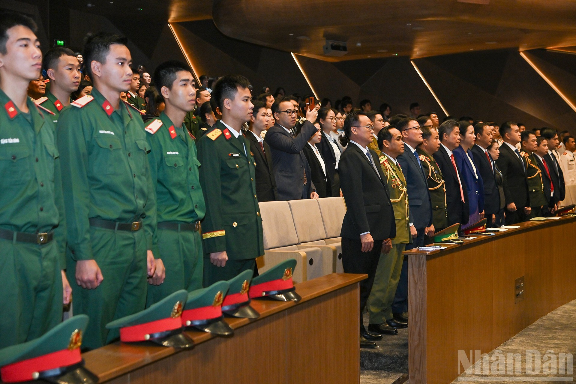 Delegados a la ceremonia.
