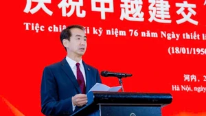 El embajador chino en Hanói, He Wei.