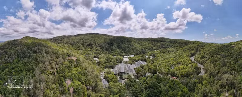 Una pagoda en el monte Dinh. (Foto: VNA)