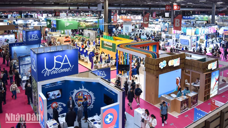 Vista de la feria. (Foto: Nhan Dan)