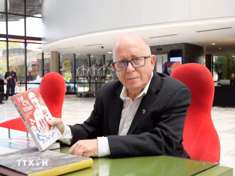 El secretario general de la Asociación de Amistad Brasil–Vietnam, Pedro de Oliveira. (Foto: VNA)