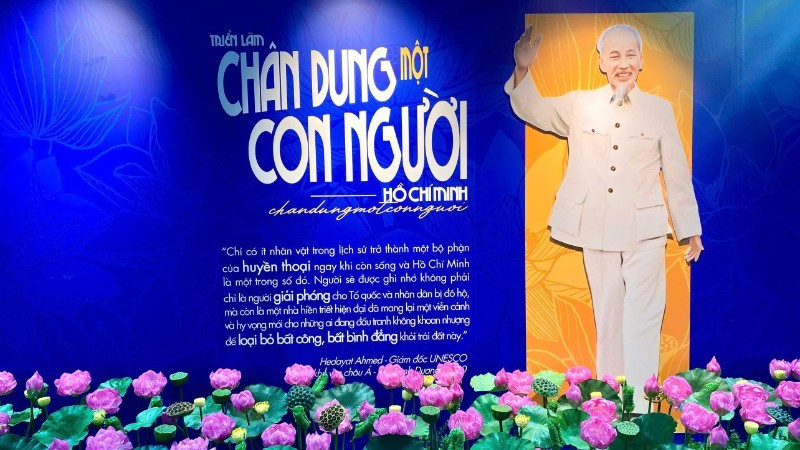 La exposición sobre la vida y carrera del Presidente Ho Chi Minh. (Foto: Comité organizador)