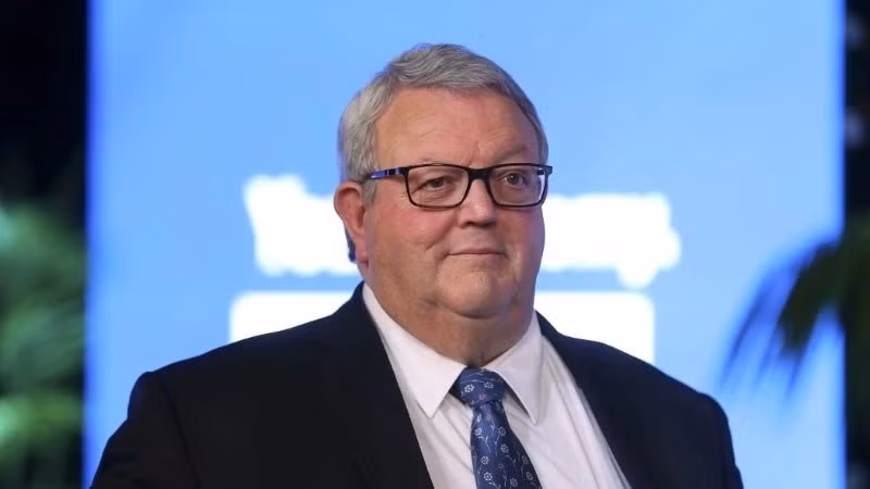 El presidente de la Cámara de Representantes de Nueva Zelanda (Parlamento), Gerry Brownlee.