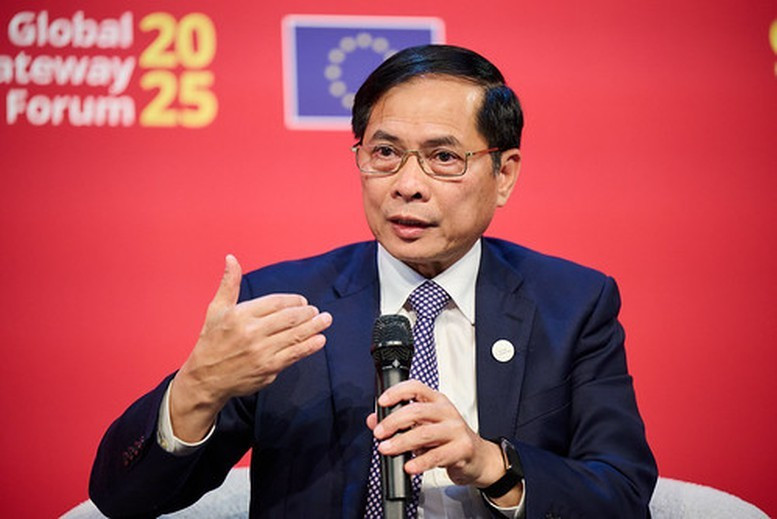 El viceprimer ministro vietnamita Bui Thanh Son en el evento. (Foto: baochinhphu.vn)