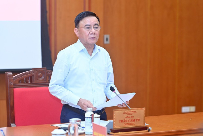 El miembro del Buró Político e integrante permanente del Secretariado del Comité Central del PCV, Tran Cam Tu. (Foto: Nhan Dan)
