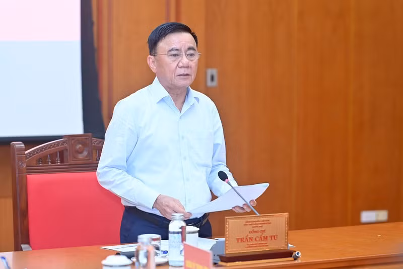 El miembro del Buró Político e integrante permanente del Secretariado del Comité Central del PCV, Tran Cam Tu. (Foto: Nhan Dan)