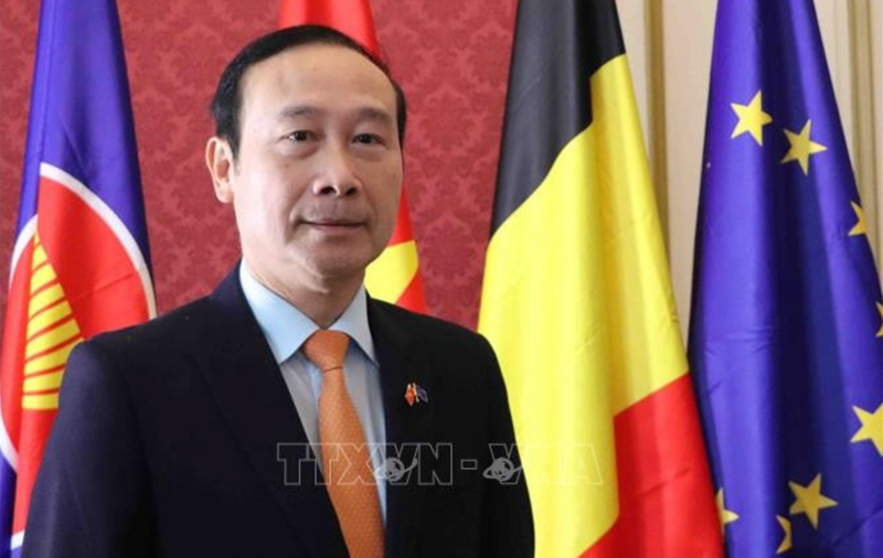 El embajador de Vietnam en Bélgica, Nguyen Van Thao. (Foto: VNA)