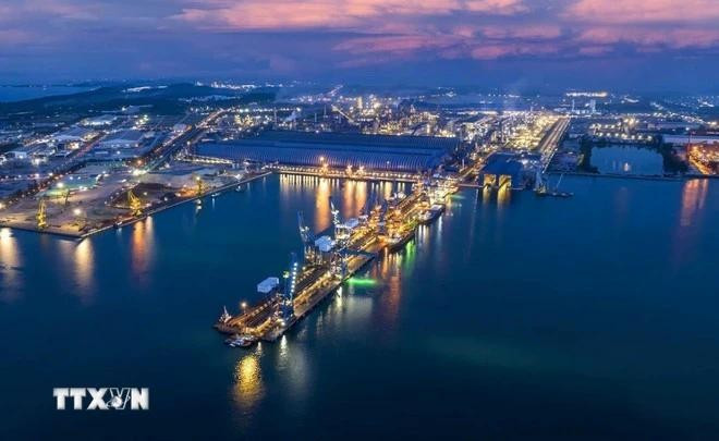 Vista de la Zona Económica de Dung Quat, en la provincia de Quang Ngai. (Foto: VNA)