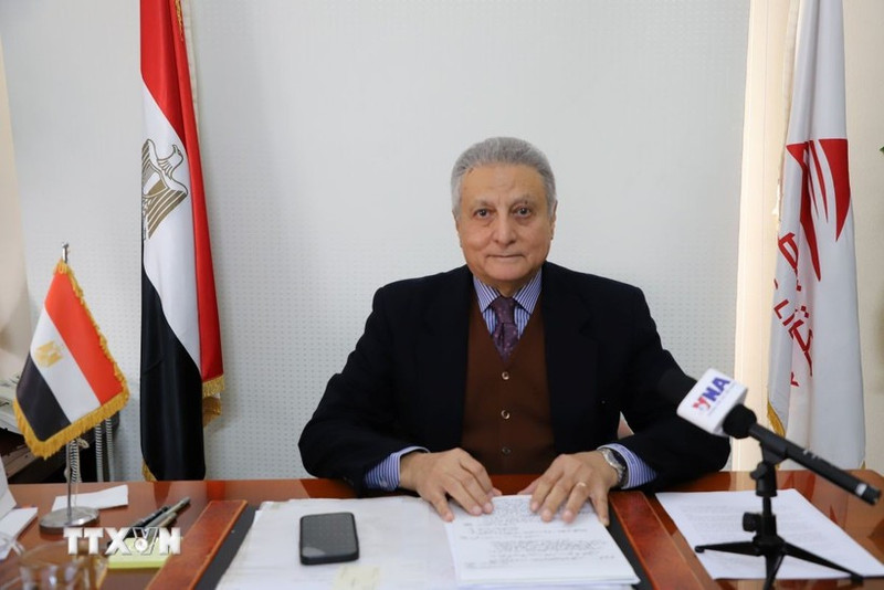 Reda El Taify, exembajador de Egipto en Vietnam. (Foto: VNA)