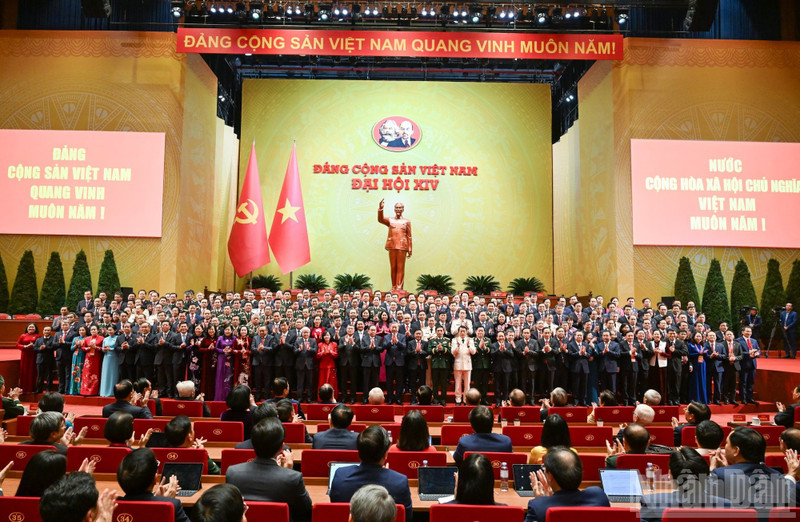 El Comité Central del PCV del XIV mandato. (Foto: Nhan Dan)