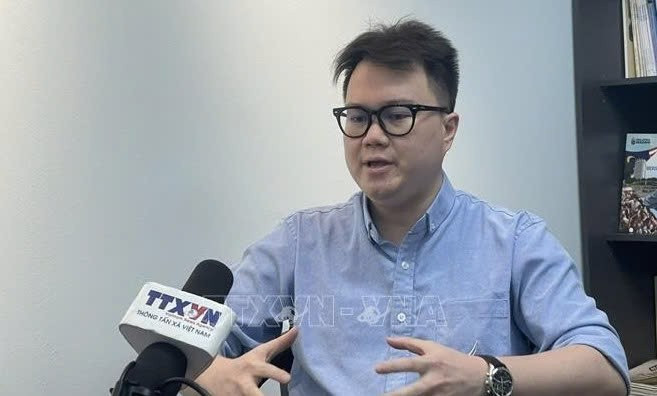Enzo Sim Hong Jun, investigador de historia y defensa del Sudeste Asiático. (Foto: VNA)