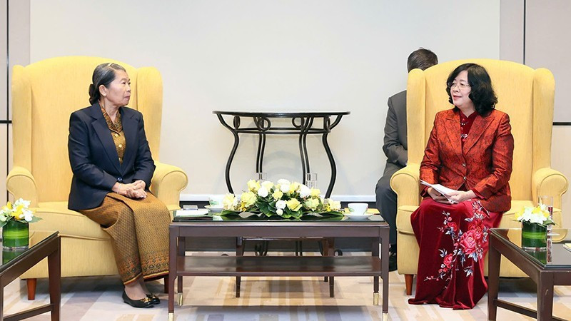 En la cita. (Foto: VNA)