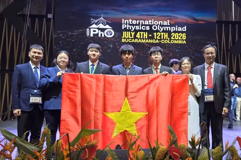 Vietnam logra su mejor resultado histórico en Olimpiada Internacional de Física (Foto: Nhan Dan)