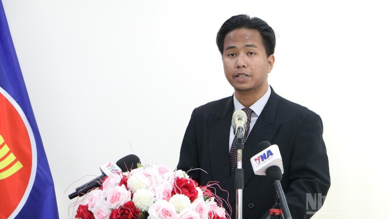 Him Raksmey, director ejecutivo del Centro de Estudios Regionales de Camboya (Foto: Nhan Dan)